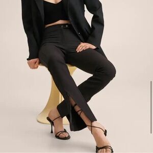 MANGO split hem trouser NWT